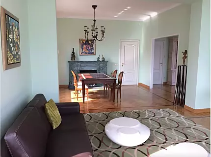 Italian lakeside villa with marina