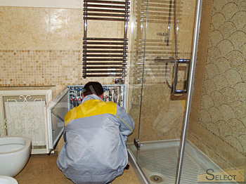 Complete set with plumbing