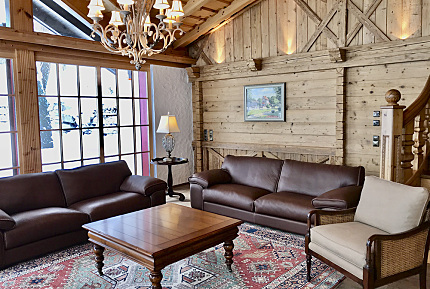 Шале в альпійському стилі на лижні