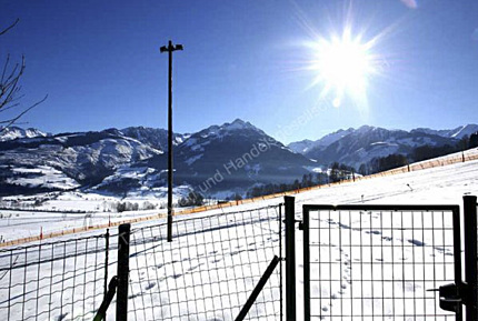 Alpine-style chalet on the ski slope