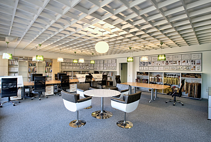 Modern office in natural colors