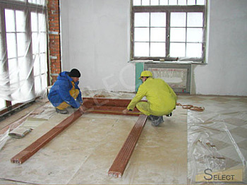 Complete set of finishing materials